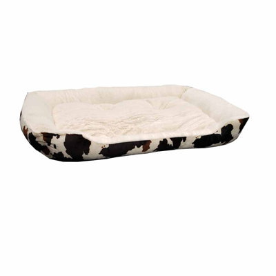 Coussin pour chien à imprimé vache Parenteau
