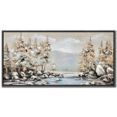 Tranquil Pines Canvas Wall Art