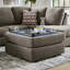 Repose-pieds de rangement carré 37 po Orleanne-117257567