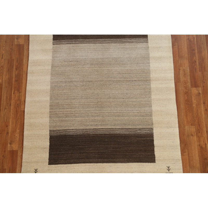 Geometric Gabbeh Oriental Area Rug 4x6