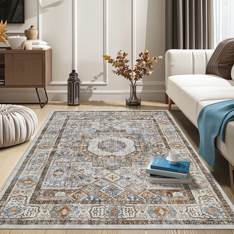 Tapis épais 0,21 po Galinka, Rectangle 5 pi x 7 pi