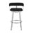 Kellum Swivel Counter and Bar Height Barstool with Arms in Faux Leather Upholstery and Metal Legs-90763181-90850234-98226347