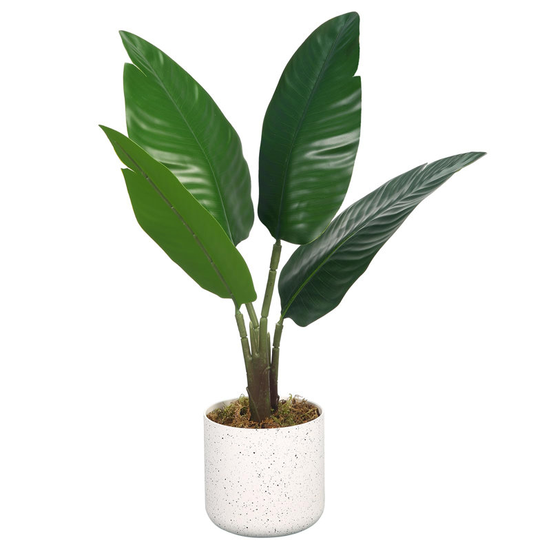 Faux arbre parasol Schefflera avec pot de fleurs
