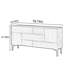 Casier simple en bois de noyer massif-122783829
