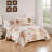 Greenland Home Fashions Grace Buttercup 3-Piece Queen Size Quilt Set 90x90 + 20x26 (2)-99183980