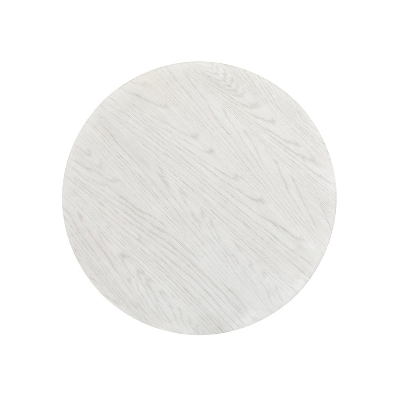 Table de cocktail gigogne avec roulettes, Blanc