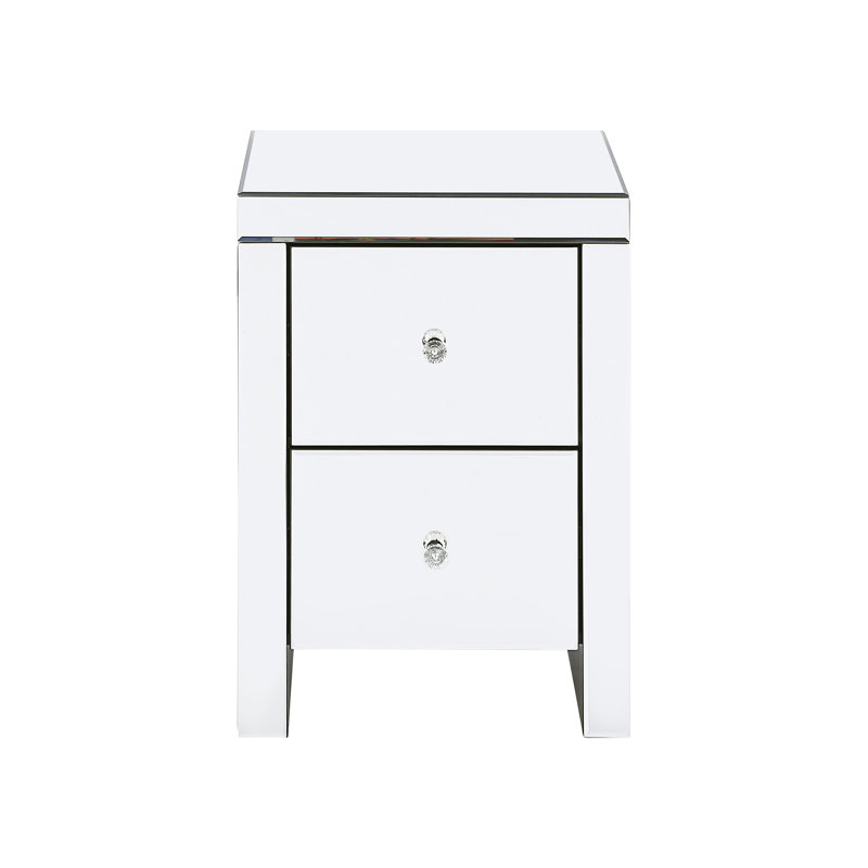 Urban 2 Drawer Bedside Table