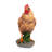 Hen and Rooster Animals Weather Resistant UV Resistant Polyresin Garden Statue