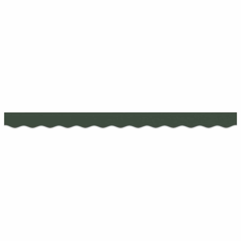 VidaXL Retractable, Does Not Applycm H x 329cm W x 20cm D, Dark Green