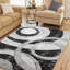 Tapis ivoire / noir Adonia-1548937052