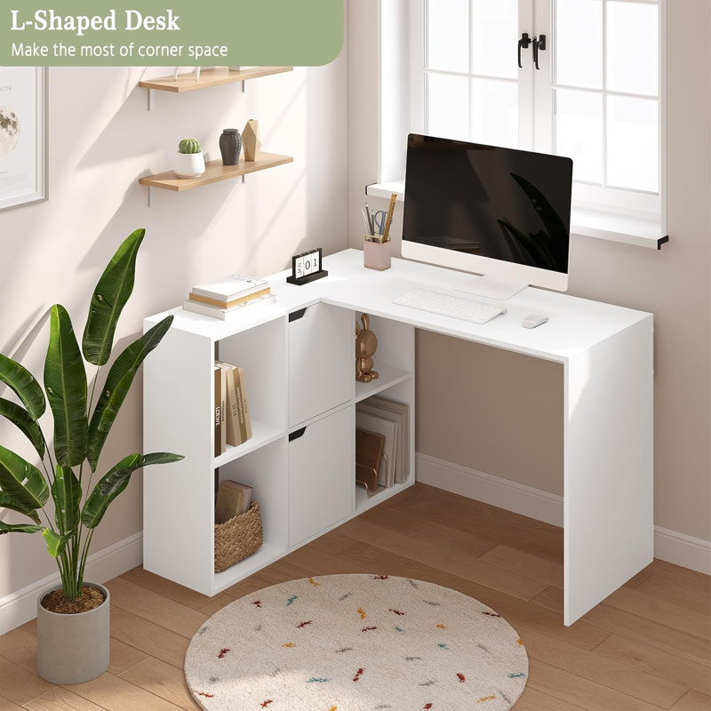 Osgar L-Shaped Writing Desk