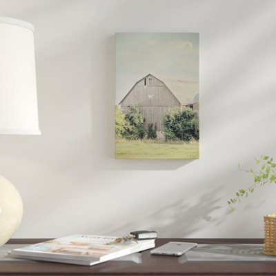 « late summer barn ii », reproduction de photo sur toile tendue