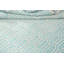 Tapis vert en laine à motif géométrique Kilim