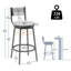 Tabourets de bar pivotants Honey