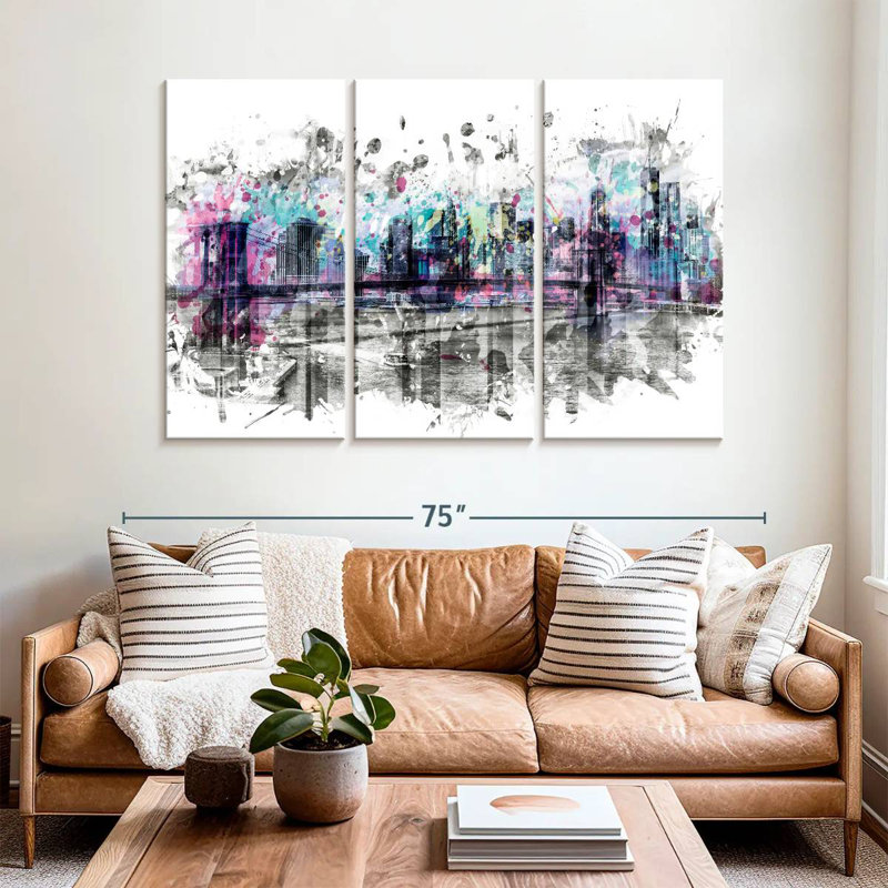 Lilie Modern NYC, 42" H x 65" W
