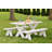 Wyona 6 - Person Patio Dining Set Rectangular Table