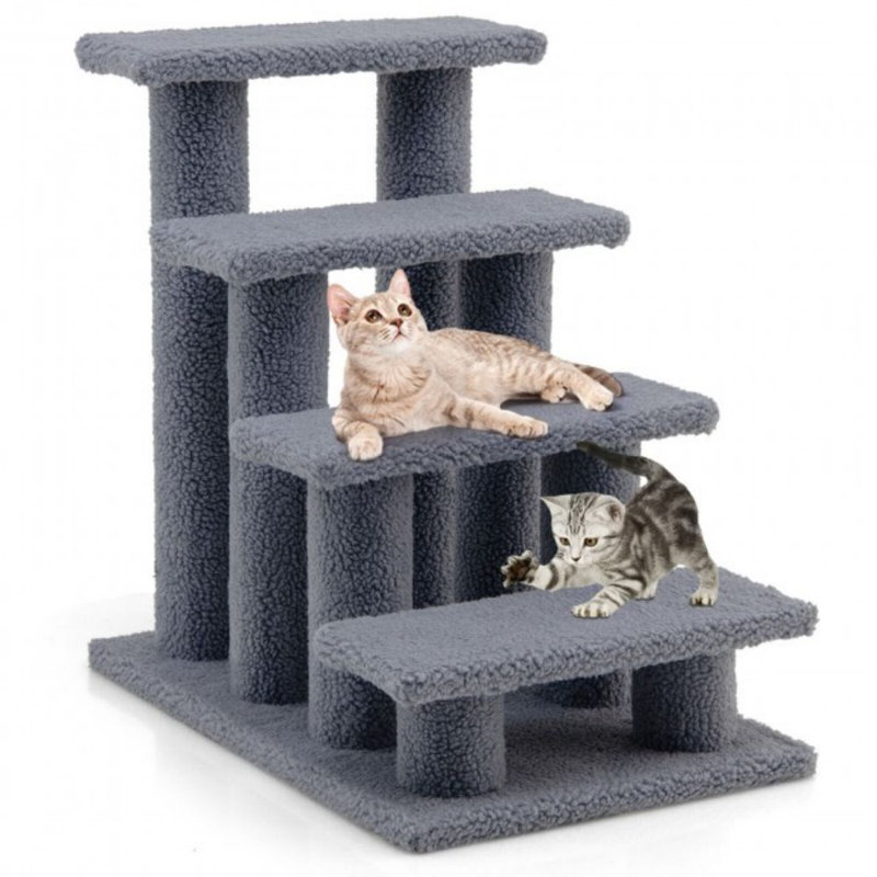 Cartegena 24'' H Cat Tree, Gray