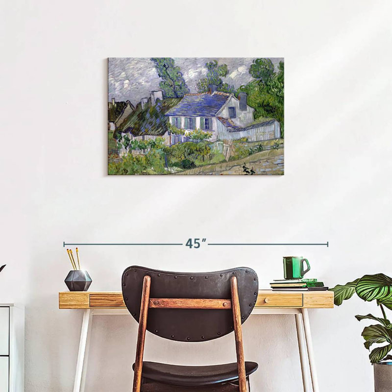 Alvord House At Auvers, H 20 po x l 30 po