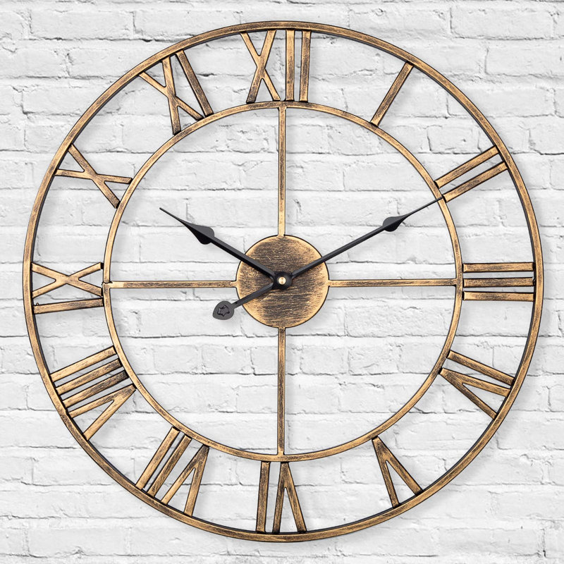 Wall Clock, Gold