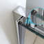 Cost-effective single sliding door shower room, Silver-885453272-891801452