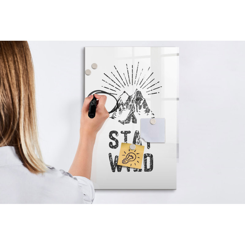 Magnetic Glass Dry Erase Board