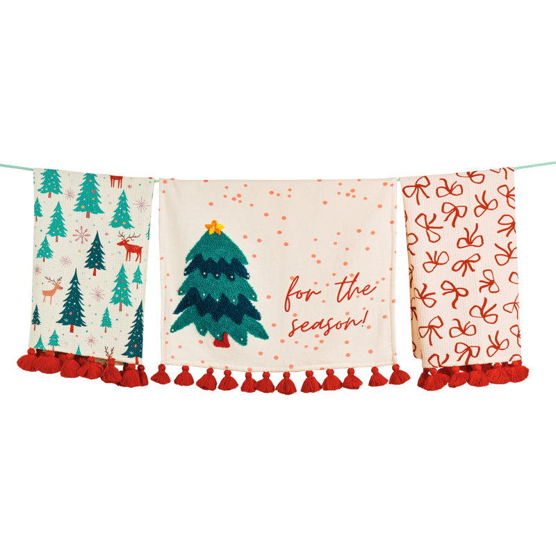The Reason for the Season Artisan Kitchen Tea Towel Set of 3