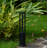 Black Integrated LED Bollard Light-106895337