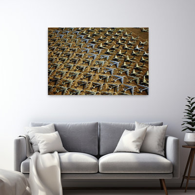 Rows Of B-52S Tucson Az Abstract Contemporary Art