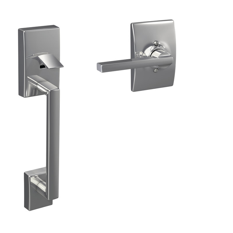 Century Passage Door Lever, Bright Chrome