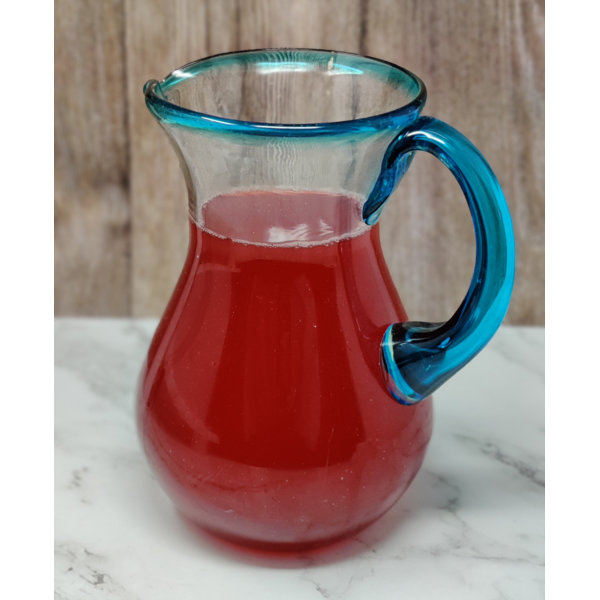 Colorful Iced Tea Beverage Jug Set with Lid Spout Heat Resistant Water Jug  for Tea Lemonade Juice Wine Coffee Milk and More - China Glassware and  Water Jug price