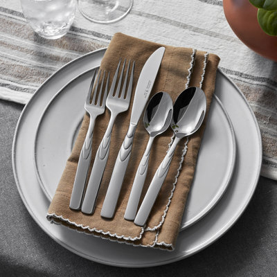 HENCKELS Rapture 45-Piece Flatware Set
