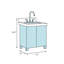 Ensemble de meuble-lavabo simple 43 po Riley-40257435