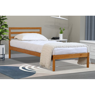 Alyene Solid Wood Bed