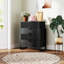 Commode 4 tiroirs cannelée Ebern Designs-1935337365