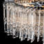 Lustre rond en cristal 8 lumières Maxten