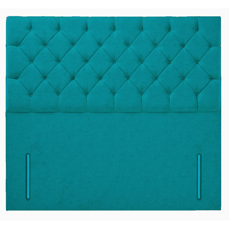 Carterjames Upholstered Headboard, Double (4'6), Teal