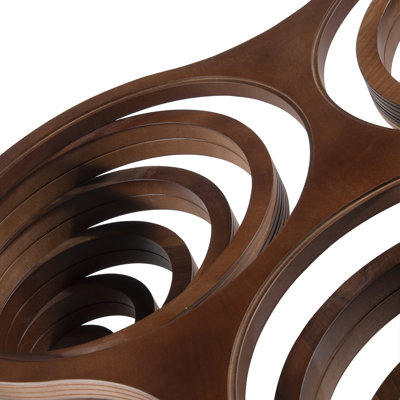 Papella Glass Top Single Coffee Table