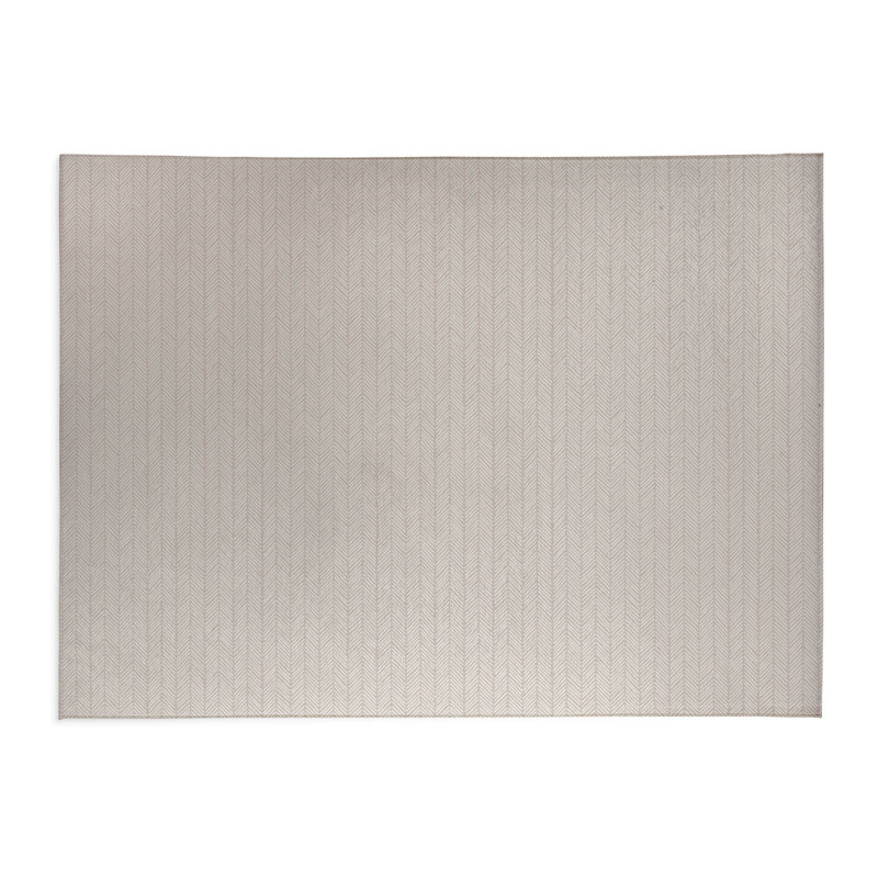 Paillasson à chevrons, Taupe, L 48 po x L 72 po