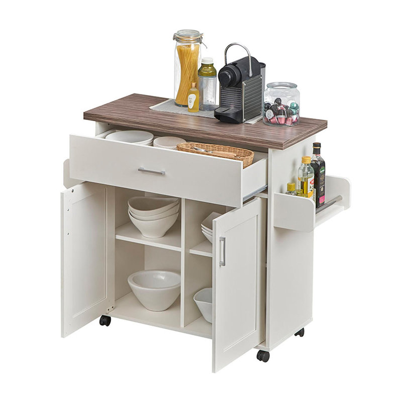Rosalene Wood Kitchen Island