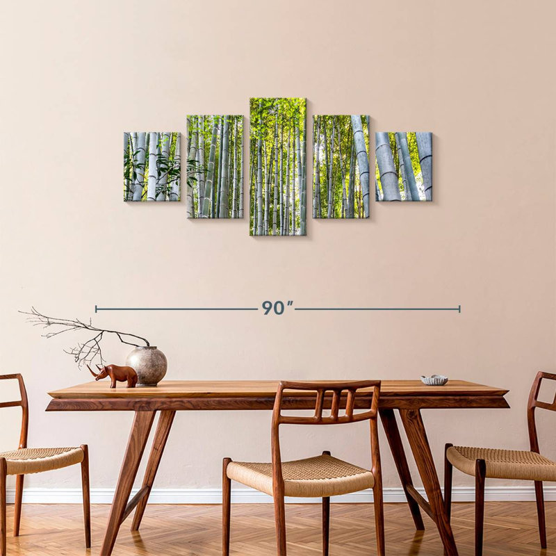 Bamboo Forest III, H 34 po x l 74 po