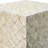 Square Capiz Stool