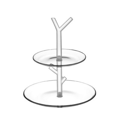 Enya Glass Tiered Stand
