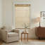 Store romain Madison Park Nordic Neutral sans perçage, tissé naturel, filtrant la lumière, simple, 35 x 64 po, sans cordon-129169208