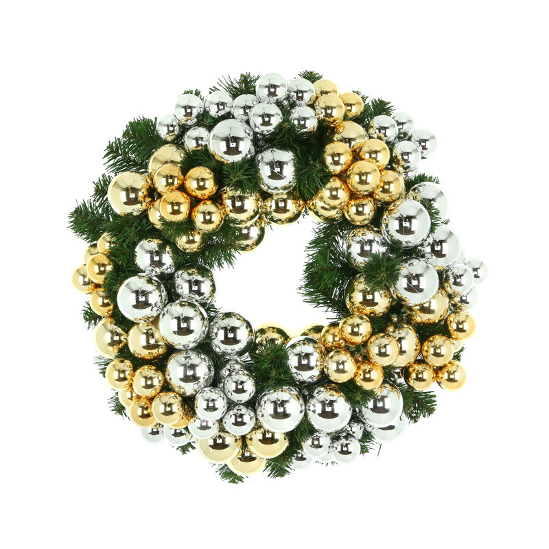 Couronne artificielle de 22 po fabriquée à la main
