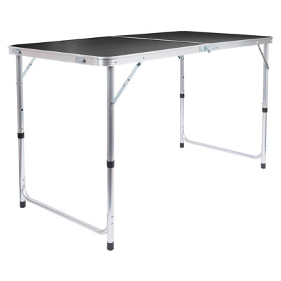 120cm Rectangular Adjustable Folding Table