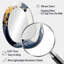 Kirrily - Miroir abstrait en métal-1341493471