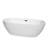 Juno 71'' x 32'' Soaking Acrylic Bathtub-50480659