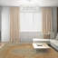 Tapis brun / beige en laine 3 pi 3 po x 5 pi 3 po