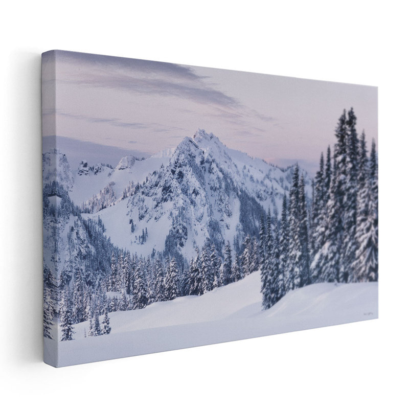 Tatoosh Range - reproduction d'art sur toile, H 20 po x l 30 po