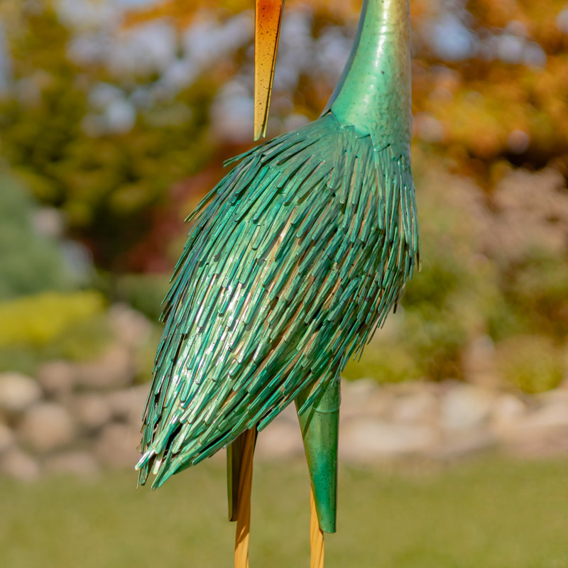 Statue de jardin en fer Oribella Heron